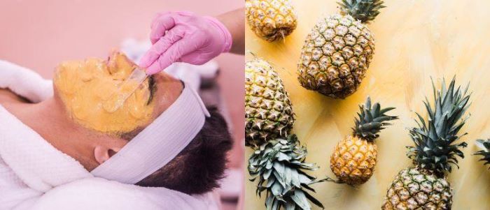 Get Glowing Skin with DIY Pineapple Face Masks