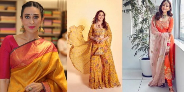 Bollywood Celebs Inspired Looks for Diwali Party