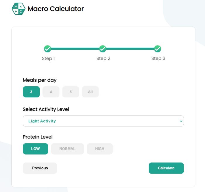 How to Calculate Daily Macronutrients By Using a Macro Calculator