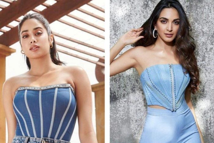 Kiara and Janhvi Like Bollywood Divas Denim on Denim look