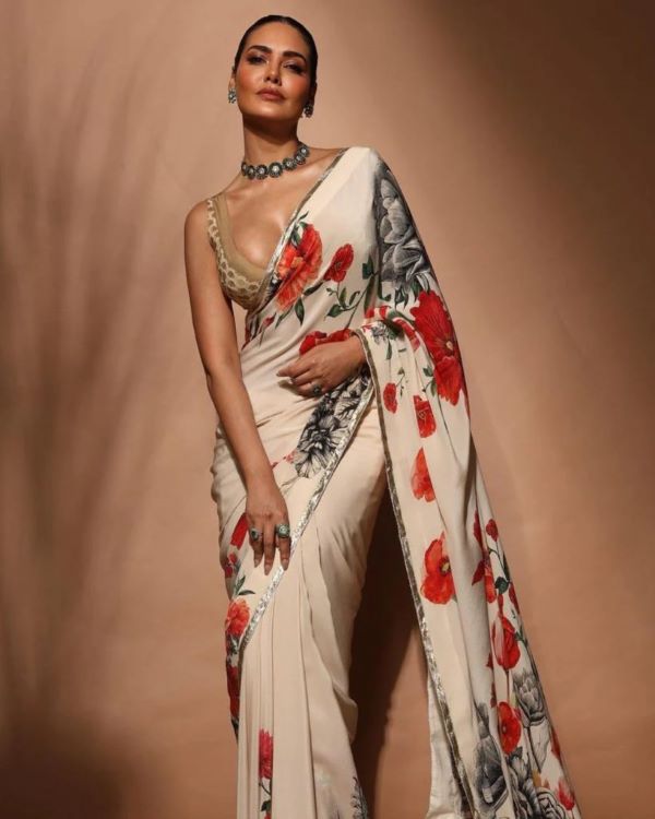 White Floral Saree Inspiration You Can Take from Bollywood Celebs